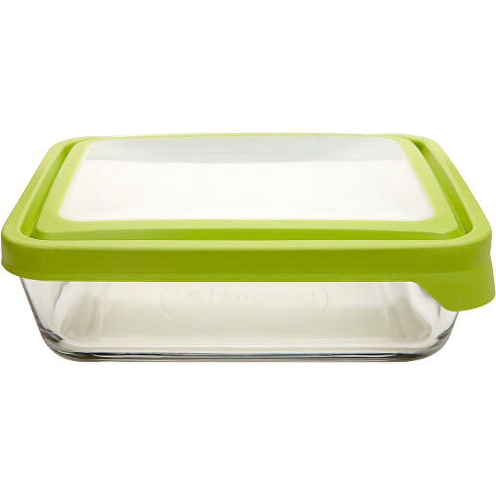 Anchor Hocking TrueSeal Glass 6 Cup Rectangular Food Storage Container