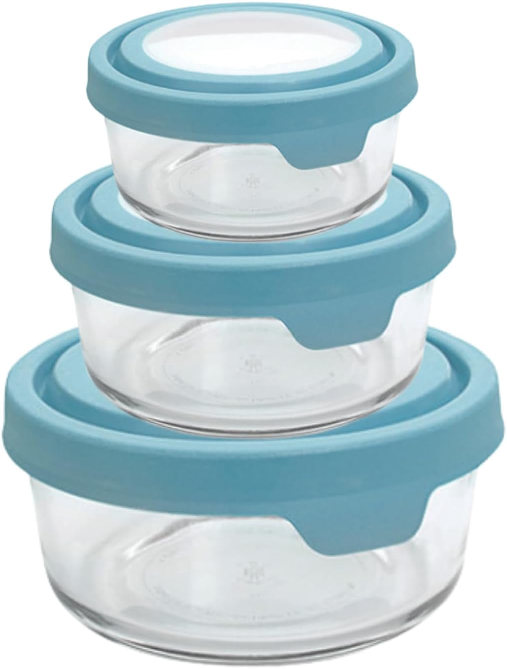Anchor Hocking TrueSeal Glass Food Storage Containers Set - 6 Cup Rectangle With Blue Lids, Set Of 4 - View #13