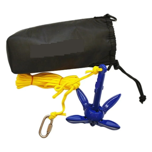 Anchor Kit With 16 Ft Rope For Small Boats Accessories ,Versatile