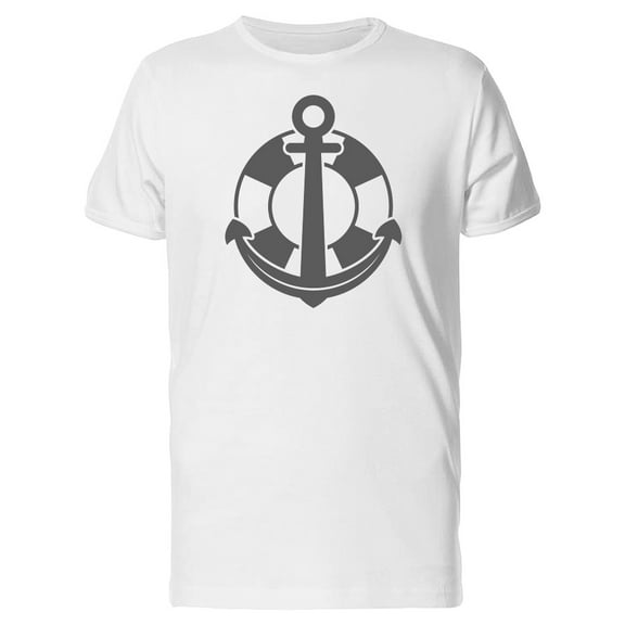 Anchor & Lifebuoy Ring T-Shirt Men -Image by Shutterstock, Male x-Large