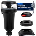 Anchor Light Stern Lights for Boats, LED Anchor Light and Signal