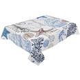 thumbnail image 1 of Anchor Lighthouse Compass Table Cloth Waterproof Dining Tablecloth for Table Kitchen Decorative Coffee Cuisine Party Table Cover, 1 of 7