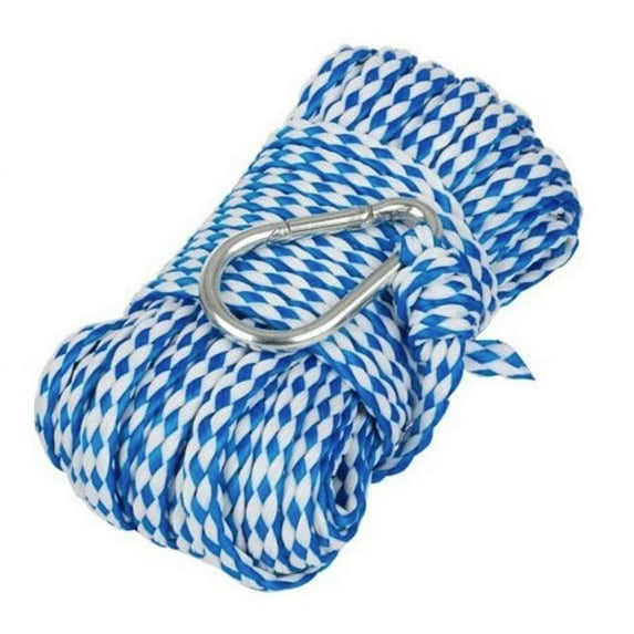 Anchor Line 1/4"x50' Hollow Braided