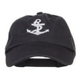 thumbnail image 1 of Anchor Logo Embroidered Low Cap - Black OSFM, 1 of 5