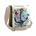 thumbnail image 1 of Anchor Messenger Bag, Ship Anchor with Sun, Unisex Cross-body, by Ambesonne, 1 of 2