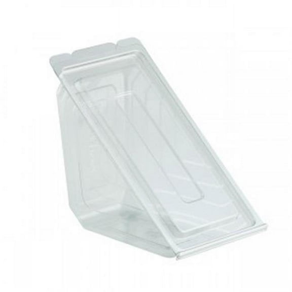 Anchor Packaging 4511019 Hinged Sandwich Wedge Pvc Clear Lid - Case of 250