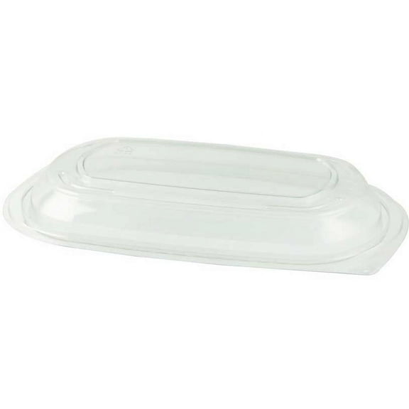 Anchor Packaging MicroRaves Wave Clear RPET Dome Lid Only -- 252 per case.