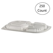 Anchor Packaging Microraves Polypropylene Oval Platter Lid For M713S Microrave Platter, Clear | 250/Case