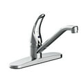 Anchor Point SingleHandle Standard Kitchen Faucet in Chrome