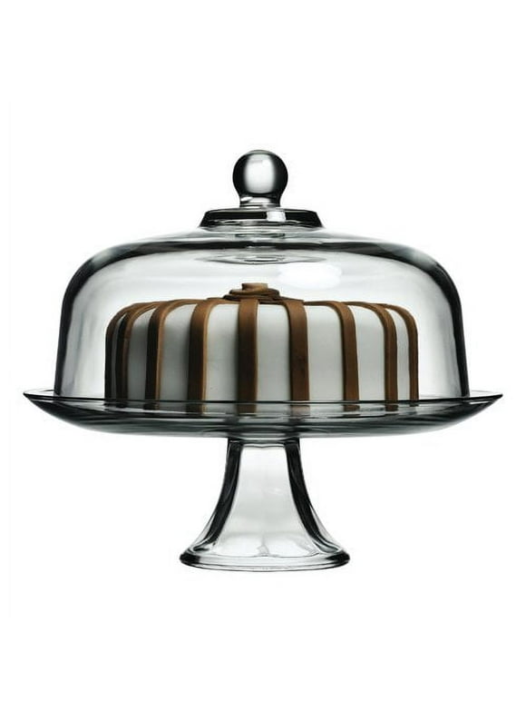Anchor Presence Cake Plate with Dome, 13 inch plate
