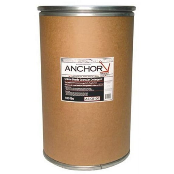 Anchor Products Creme Beads Granular Detergent, 100 lb Drum, 1 DR (103-AB-CB100)
