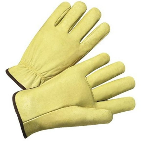 Anchor Products Std Grain Pigskin Driver Gloves, XL, Tan, 12 PR (101-4900XL)