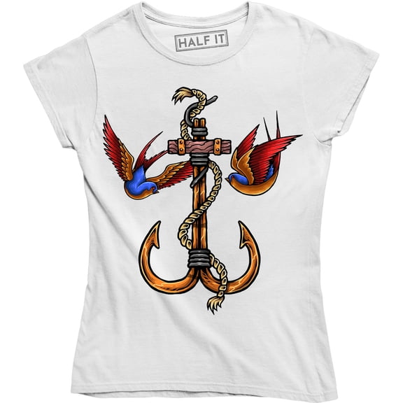 Anchor Sailor Nautical Ship Ocean Sea Beach Sailing Pirate Cool T-Shirt