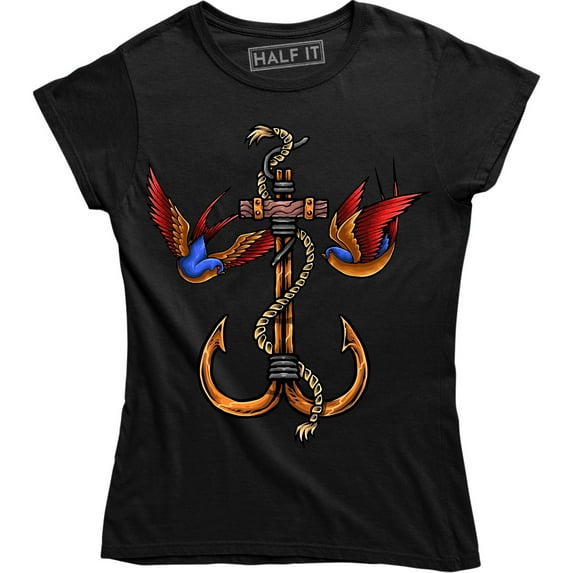 Anchor Sailor Nautical Ship Ocean Sea Beach Sailing Pirate Cool T-Shirt