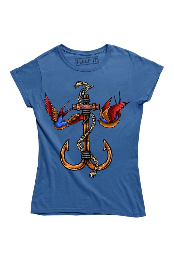 Anchor Sailor Nautical Ship Ocean Sea Beach Sailing Pirate Cool T-Shirt