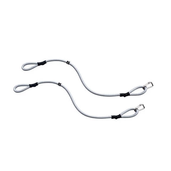 Anchor Shock - Dock Shock - Bungee Dock Lines, 40in Stretches to 70in | 2-Pack, Shock Absorber, Made in USA, UV Resistant, Boat Dock Rope & Mooring Lines