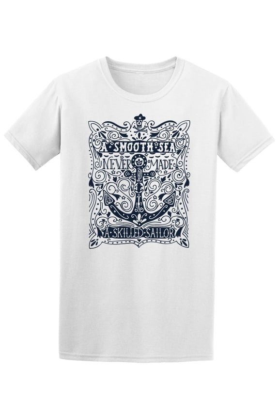 Anchor Smooth Sea Never Mad Tee Men's -Image by Shutterstock
