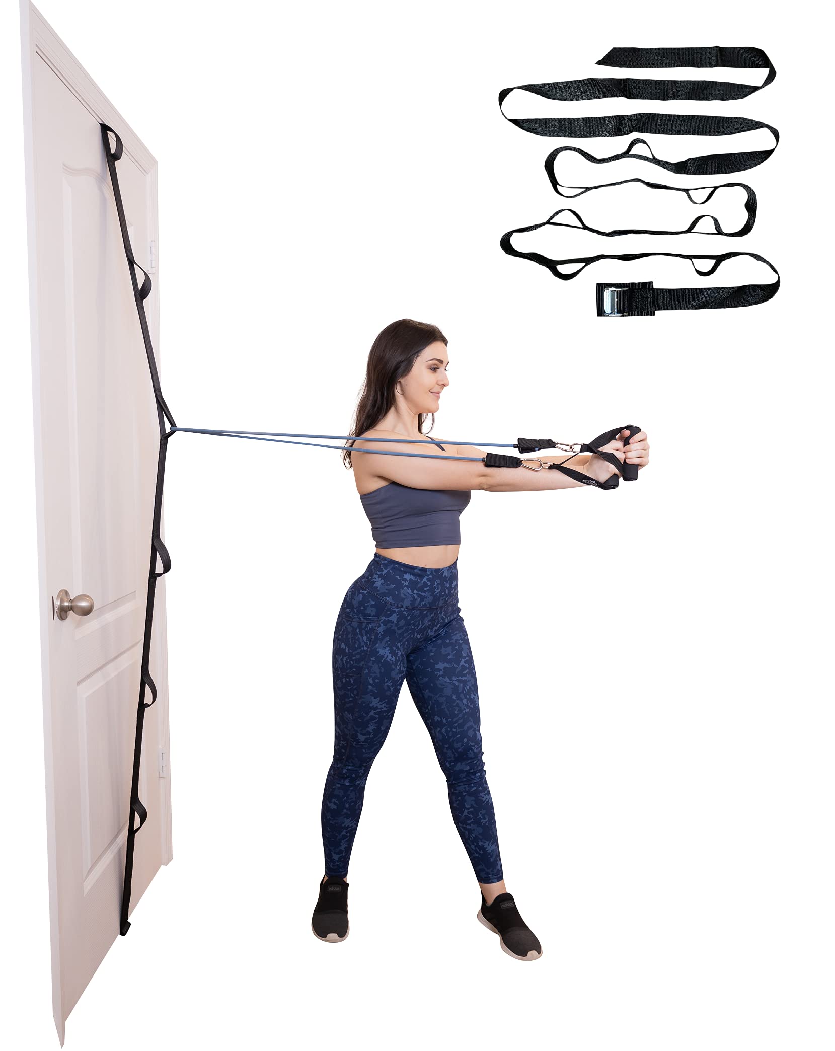 Anchor Strap for Resistance Band Exercises, Heavy Duty Door Gym Band
