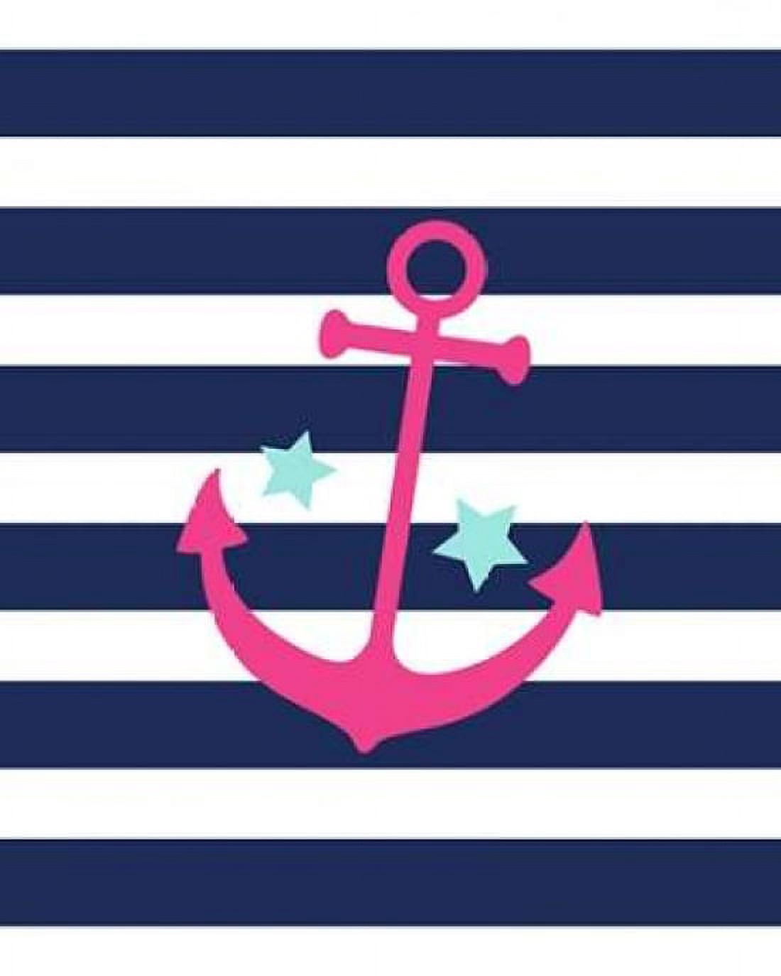 Anchor Stripe Canvas Art - Tamara Robinson (24 x 30)