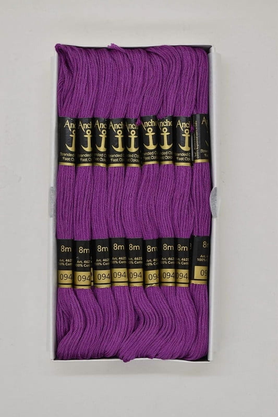 Anchor Thread Stranded Cotton Skiens Cross/Long Stitched Embroidery ...
