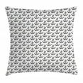 thumbnail image 1 of Anchor Throw Pillow Cushion Cover, Marine Rope on Anchor Figures Hipster Artistic Sailing Symbols, Decorative Square Accent Pillow Case, 20 X 20 Inches, Charcoal Grey Pale Grey White, by Ambesonne, 1 of 2