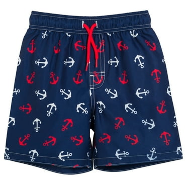 Anchor Toddler Boys Swim Trunks Bathing Suit Infant to Toddler