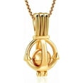 thumbnail image 1 of Anchor Urn Necklaces for Human Ashes Navy Cremation Jewelry Ocean Theme Memorial Keepsake Urn Pendant, 1 of 7