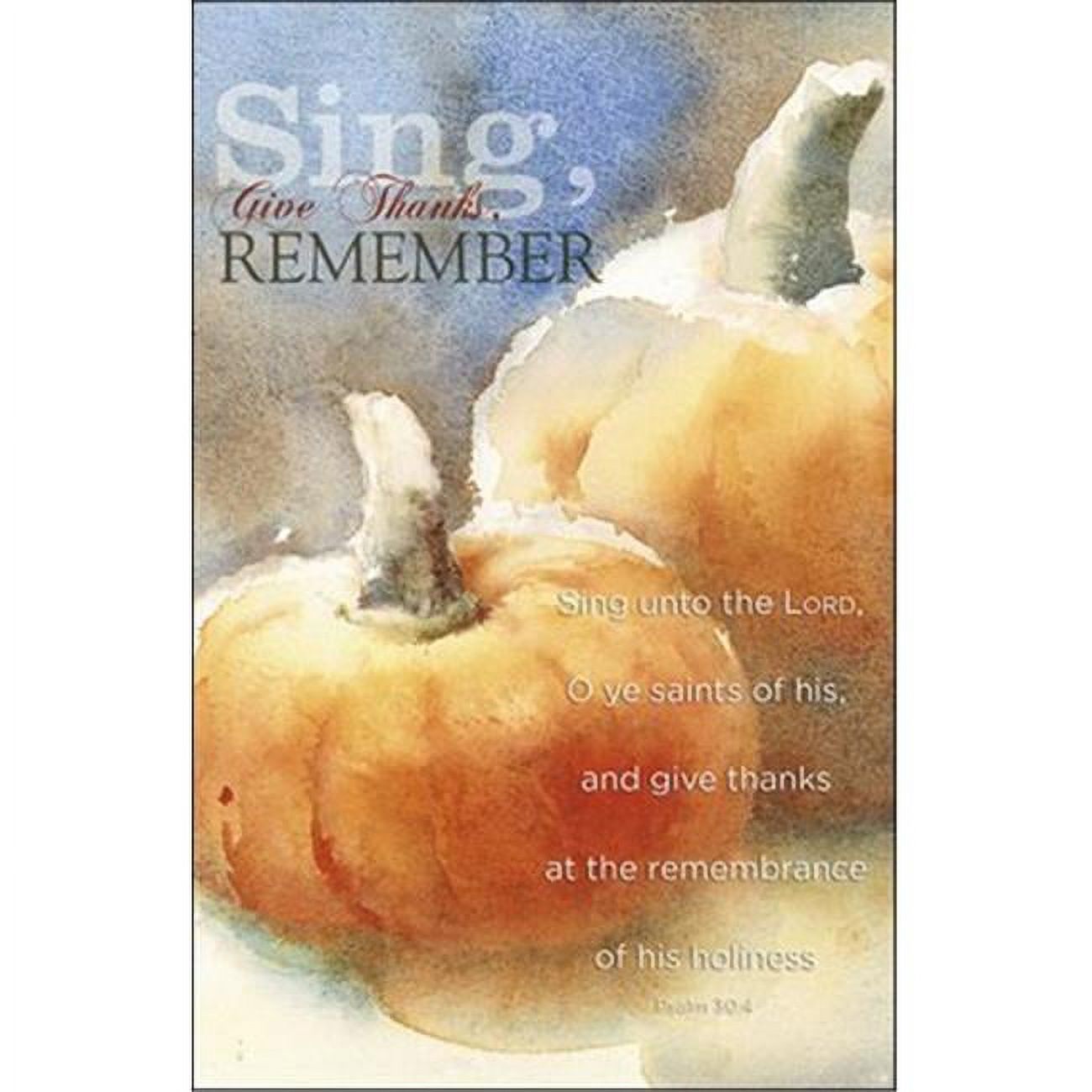 Anchor Wallace Publishers 158247 Psalm 30-4 Sing, Give Thanks, Remember ...