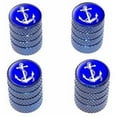 thumbnail image 1 of Anchor and Rope Ship Boat Boating Sailing Tire Rim Wheel Aluminum Valve Stem Caps, Multiple Colors, 1 of 1