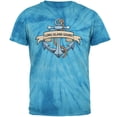 thumbnail image 1 of Anchor at Long Island Sound Mens T Shirt Pinwheel Blue Tie Dye LG, 1 of 1