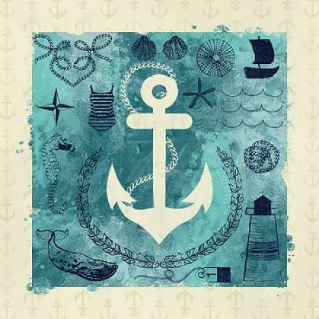 Anchor in Love I Canvas Art - Ashley Sta Teresa (24 x 24)