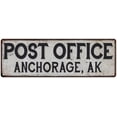 thumbnail image 1 of Anchorage, Ak Post Office Sign Vintage 6x18 206180011056, 1 of 1