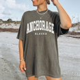 thumbnail image 1 of Anchorage Alaska T-Shirt: Retro Souvenir Tee, Adventure Travel All Size S-5Xl, 1 of 5