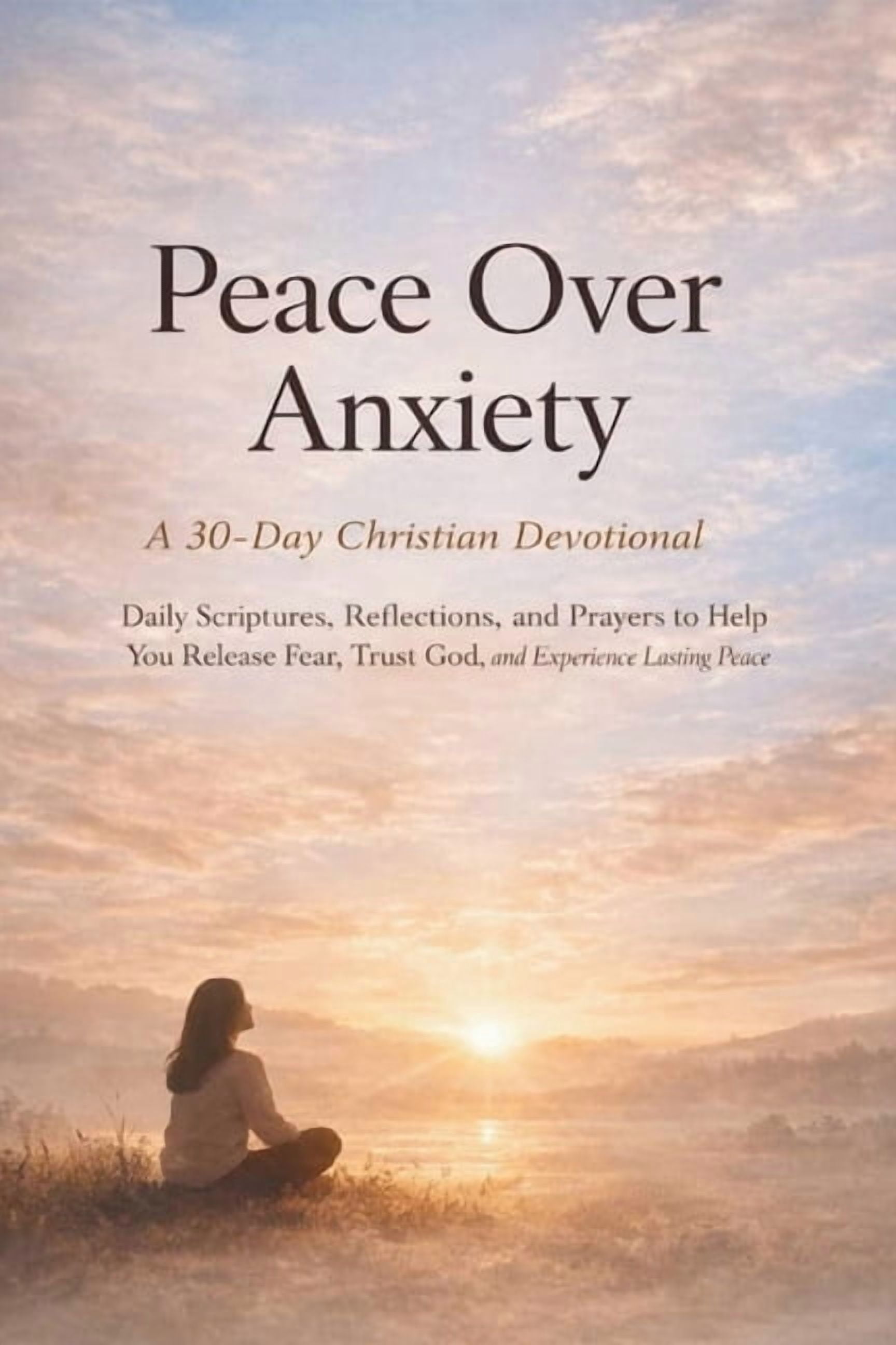 The Transformation Line Peace Over Anxiety (A 30-Day Christian Devotional): Daily Scriptures, Reflections, and Prayers to Help You Release Fear,, (Paperback)