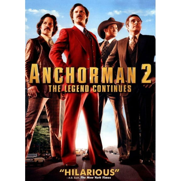 Anchorman 2: The Legend Continues (DVD)