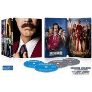 Anchorman / Anchorman 2:The Legend Continues (2-Pack Blu-ray Steelbook) (Walmart Exclusive)
