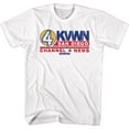 thumbnail image 1 of Anchorman Ch 4 News Logo White Adult T-Shirt, 1 of 2