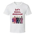 Anchorman Channel Four News Team Let's Dance, Dickweed Quote Fan T