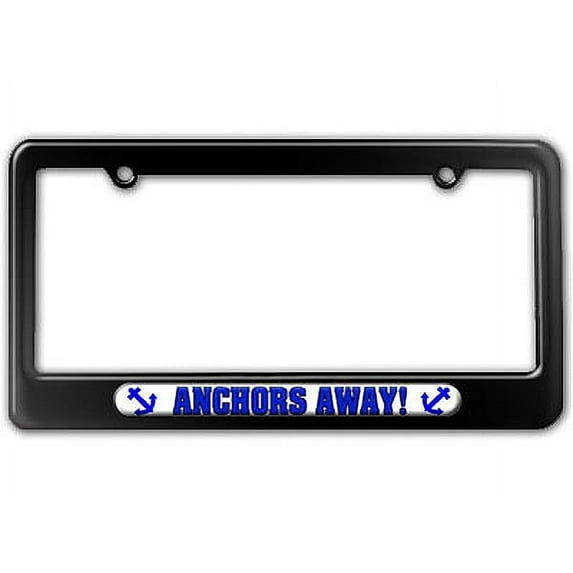 Anchors Away - Boat Sailing License Plate Frame
