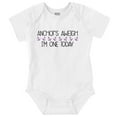 thumbnail image 1 of Anchors Away I'm 1 Today Pirate Bday Romper Boys or Girls Infant Baby Brisco Brands 24M, 1 of 6