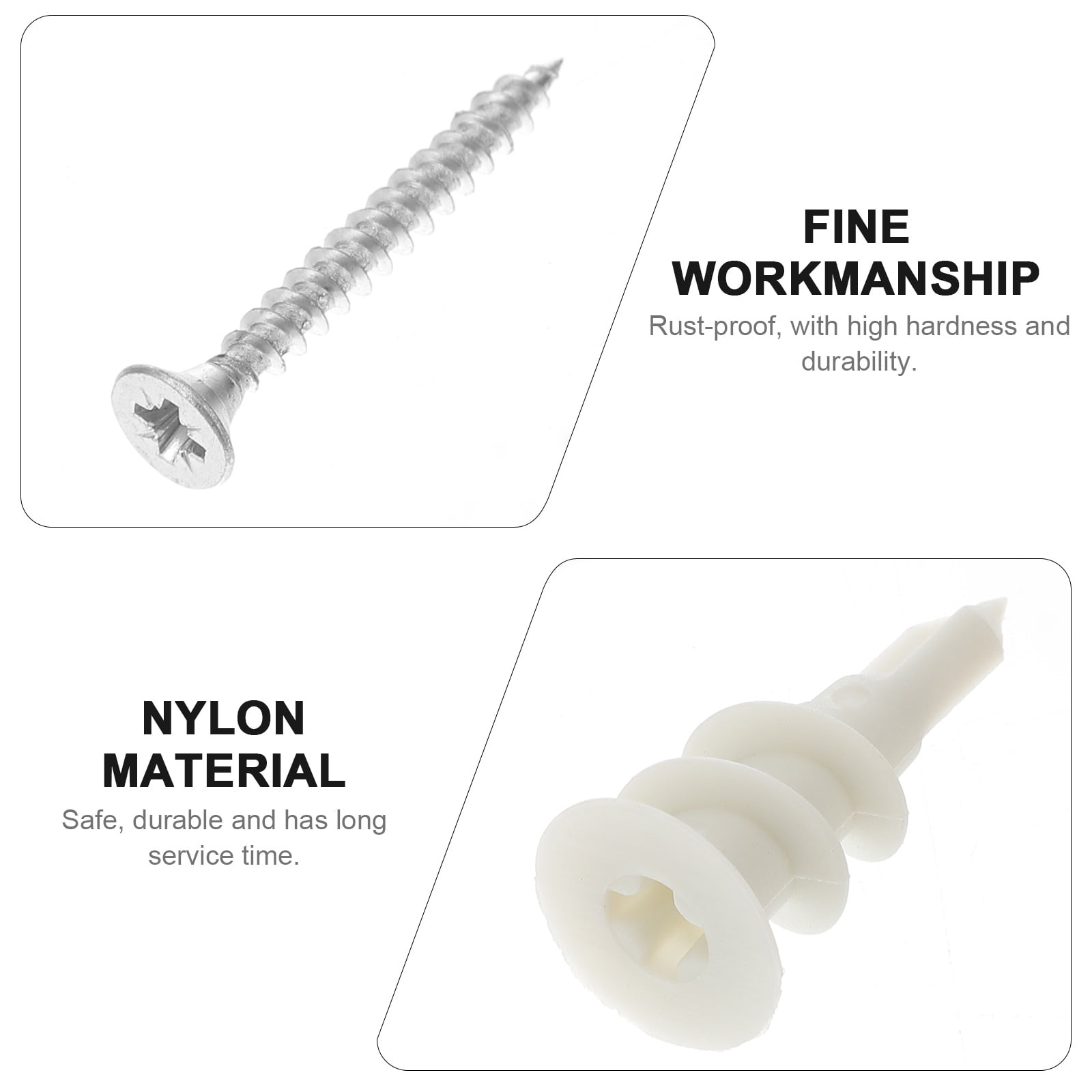 Anchors Drywall Wall Screwsself Drilling Hollow Anchor Screws Boards