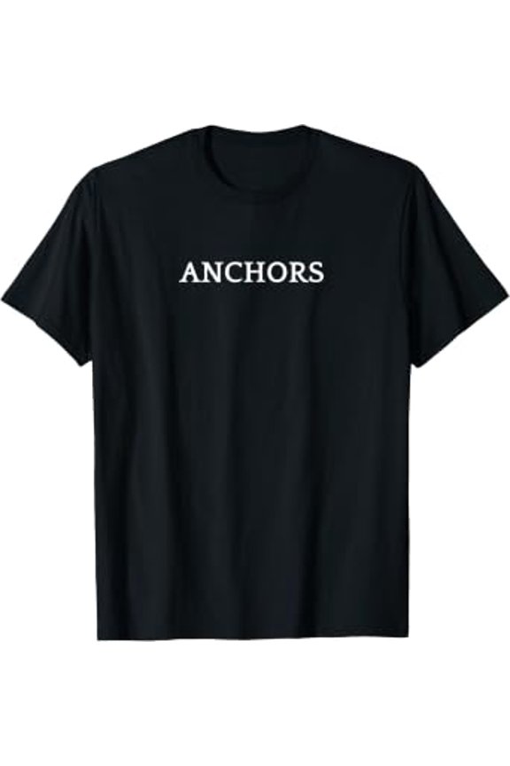 Anchors English Word Apparel T-Shirt