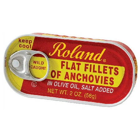 Anchovy Fillets in Olive Oil (Roland) 56g (2 oz) can