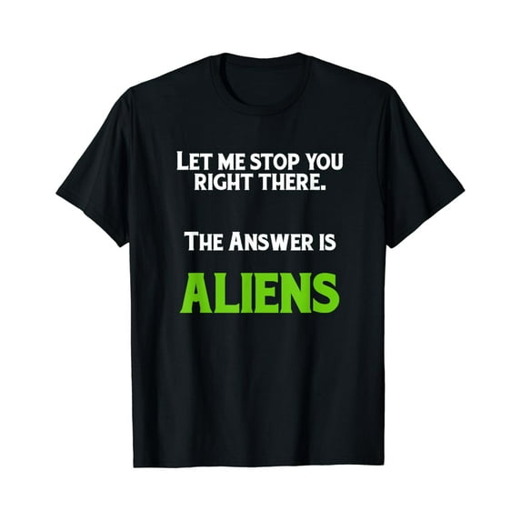 Ancient Alien Astronaut Ufo Theorist Answer T-Shirt Gift