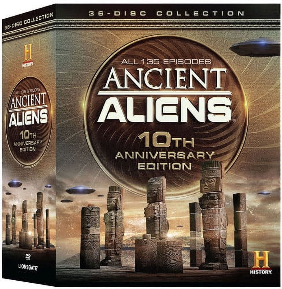 Ancient Aliens 10th Anniversary Edition DVD Set Collection