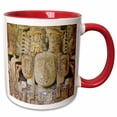 thumbnail image 1 of 3drose, Ancient Architecture, Mayan Ruins, Copan, Honduras - Sa12 Ksu0059 - Keren Su, 15oz Two-tone Red Mug, 1 of 6
