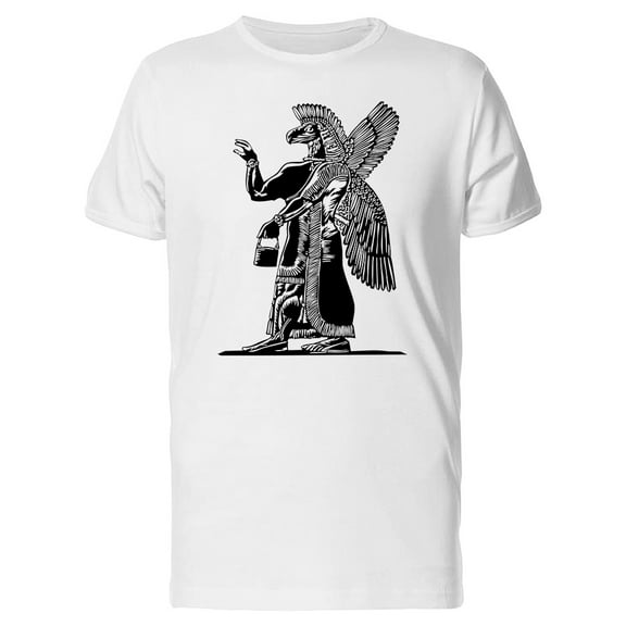 Ancient Assyrian God Nisroch Art T-Shirt Men -Image by Shutterstock, Male Medium