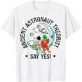 thumbnail image 1 of Ancient Astronaut Theorist Say Yes Space UFO Alien T-Shirt, 1 of 4