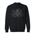 thumbnail image 1 of Ancient Babylon Alien Sweatshirt Men -Image by Shutterstock, Male 3X-Large, 1 of 4