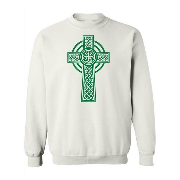Ancient Celtic Cross Impression. Sweatshirt Women -Image by Shutterstock, Female 4X-Large